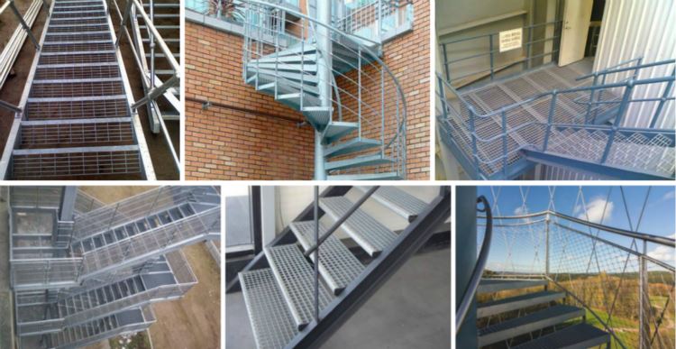 Steel Grating Stairs Steel Grating Stairs